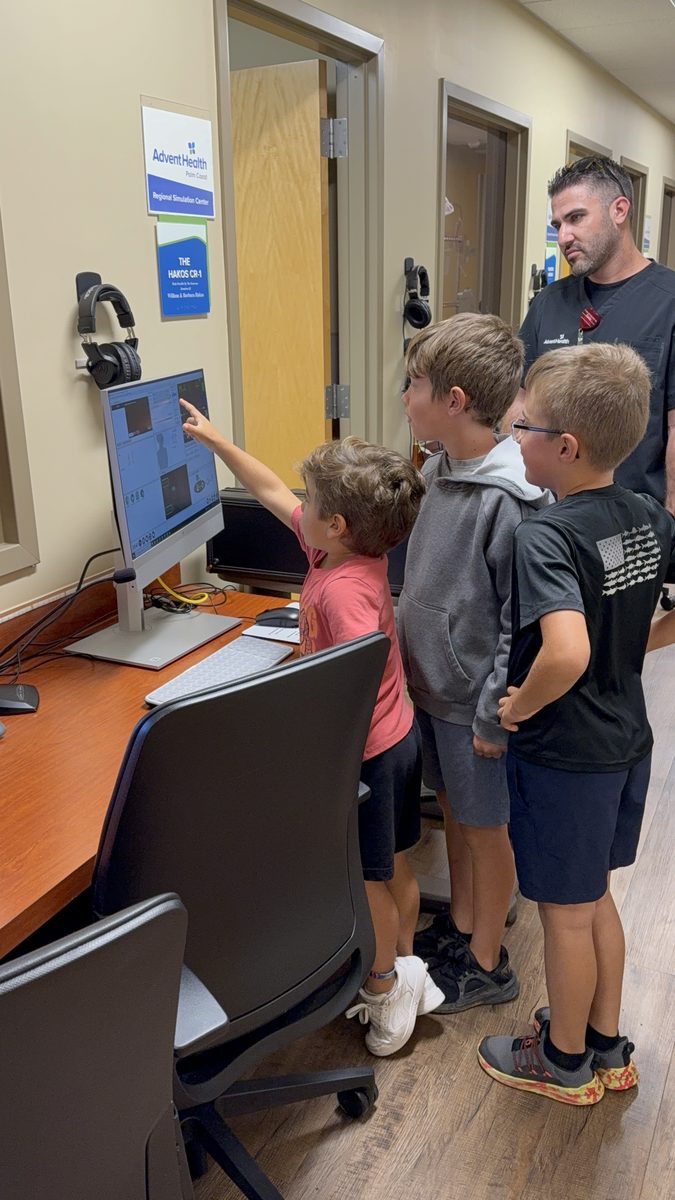 Homeschool field trip exploring medical technology — Seasons Schoolhouse Flagler County FL